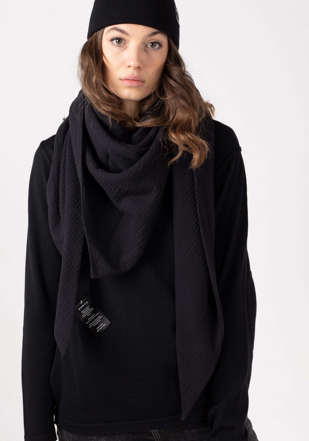 Jeckybeng The Scarf Black