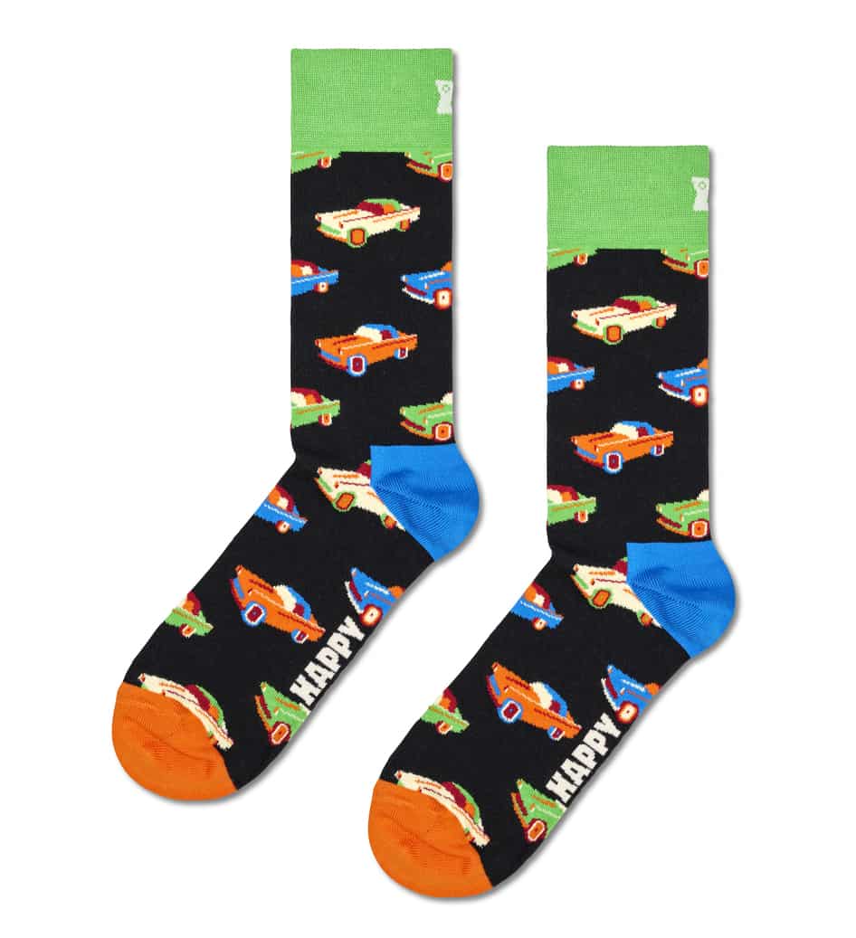 Happy Socks Car Sock Socken in Mehrfarbig