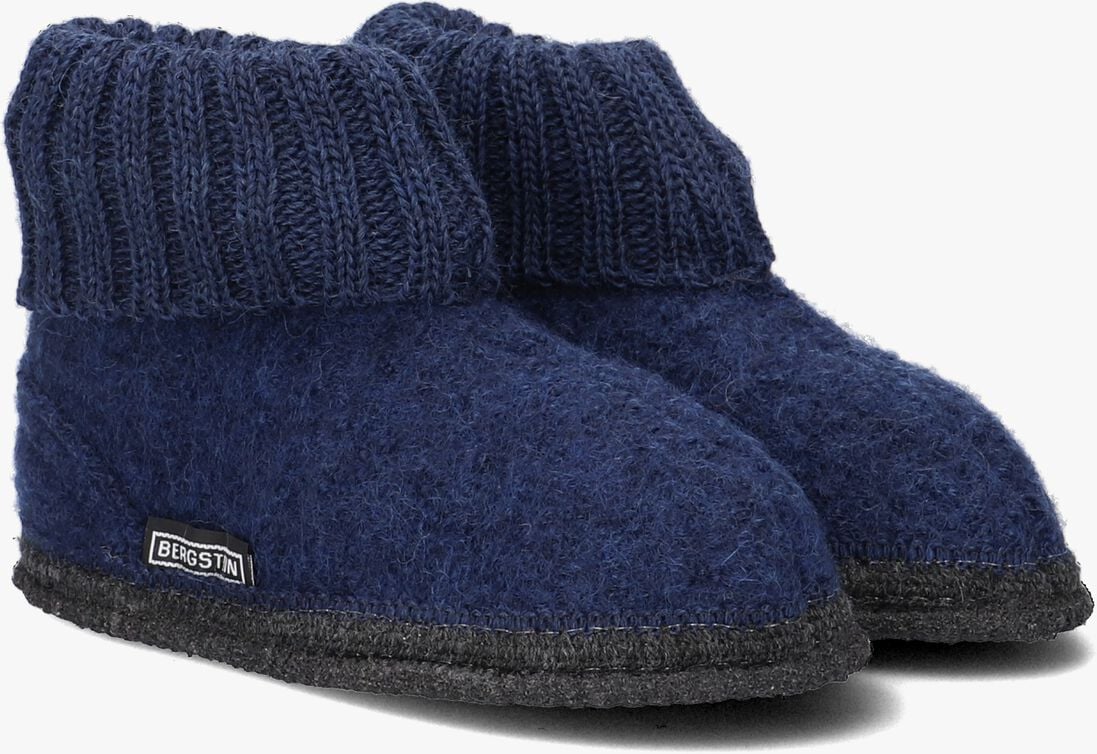 BERGSTEIN blauwe bergstein pantoffels cozy