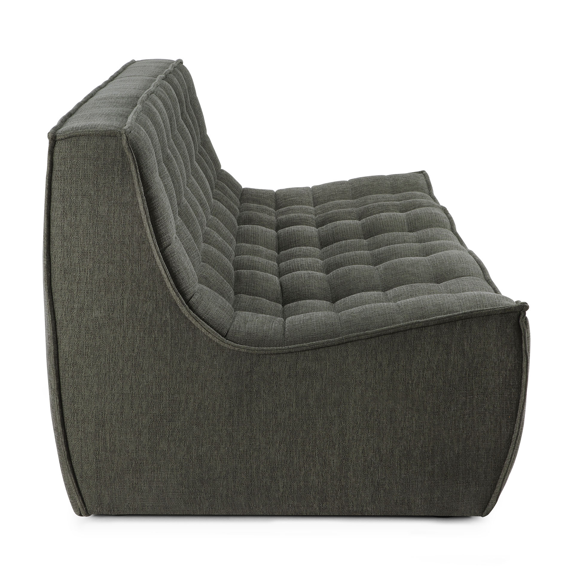 Sofa N701 3 seat - eco stof moss green