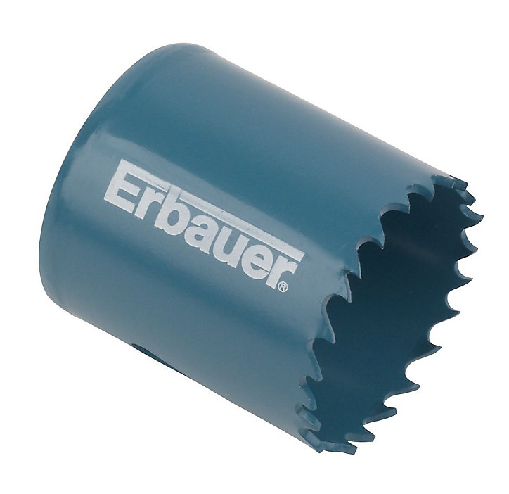 Scie cloche sans foret pilote Erbauer pour métal et bois Ø.40 mm