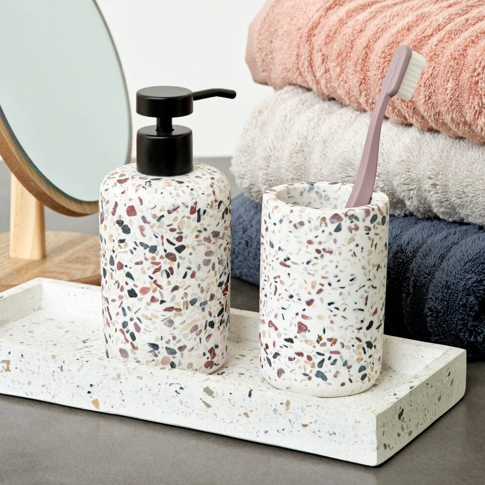 Bahne Interior  Terrazzo tandkrus - brun