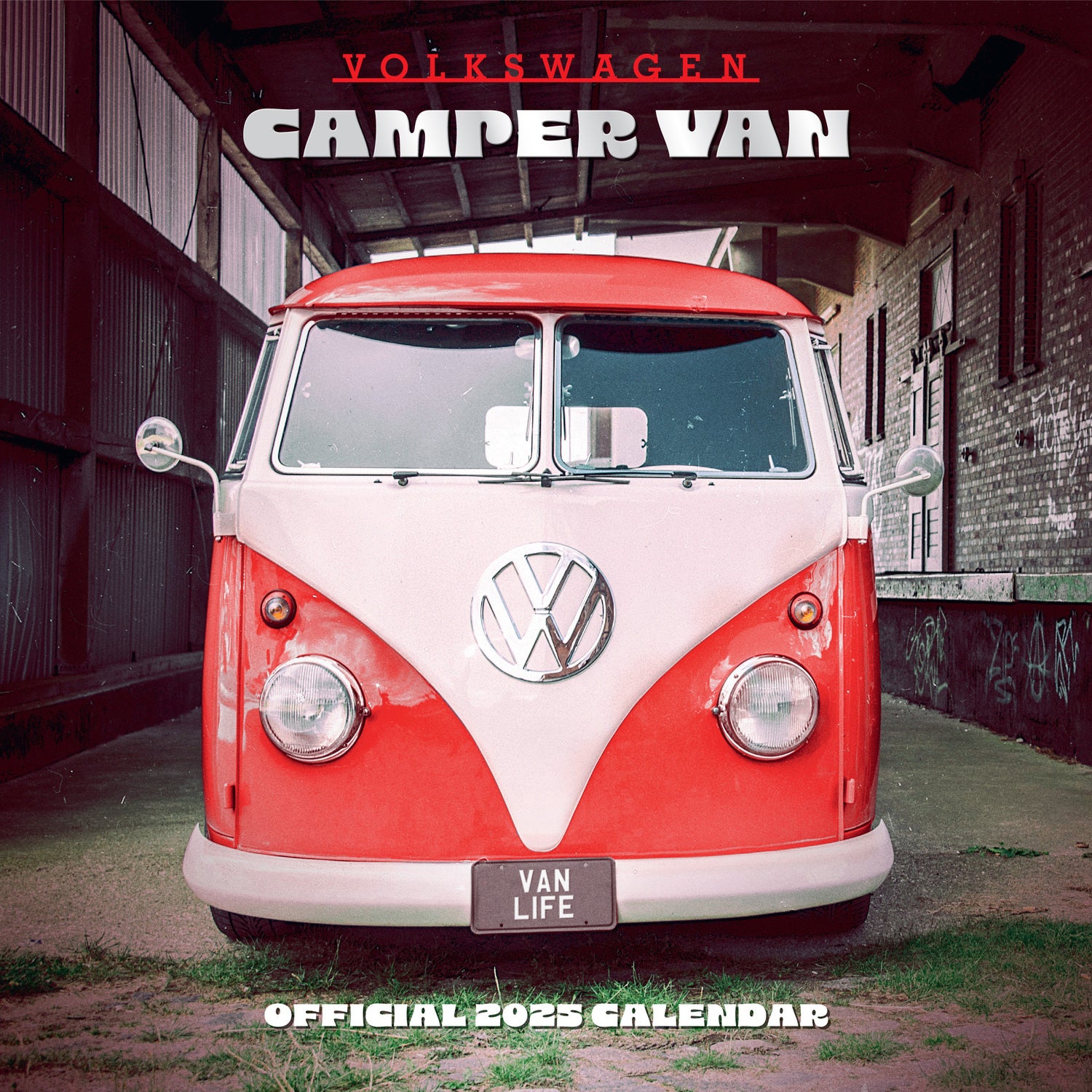 Plenty Gifts kalender volkswagen camper vans 30 x 30 x 0,5 cm