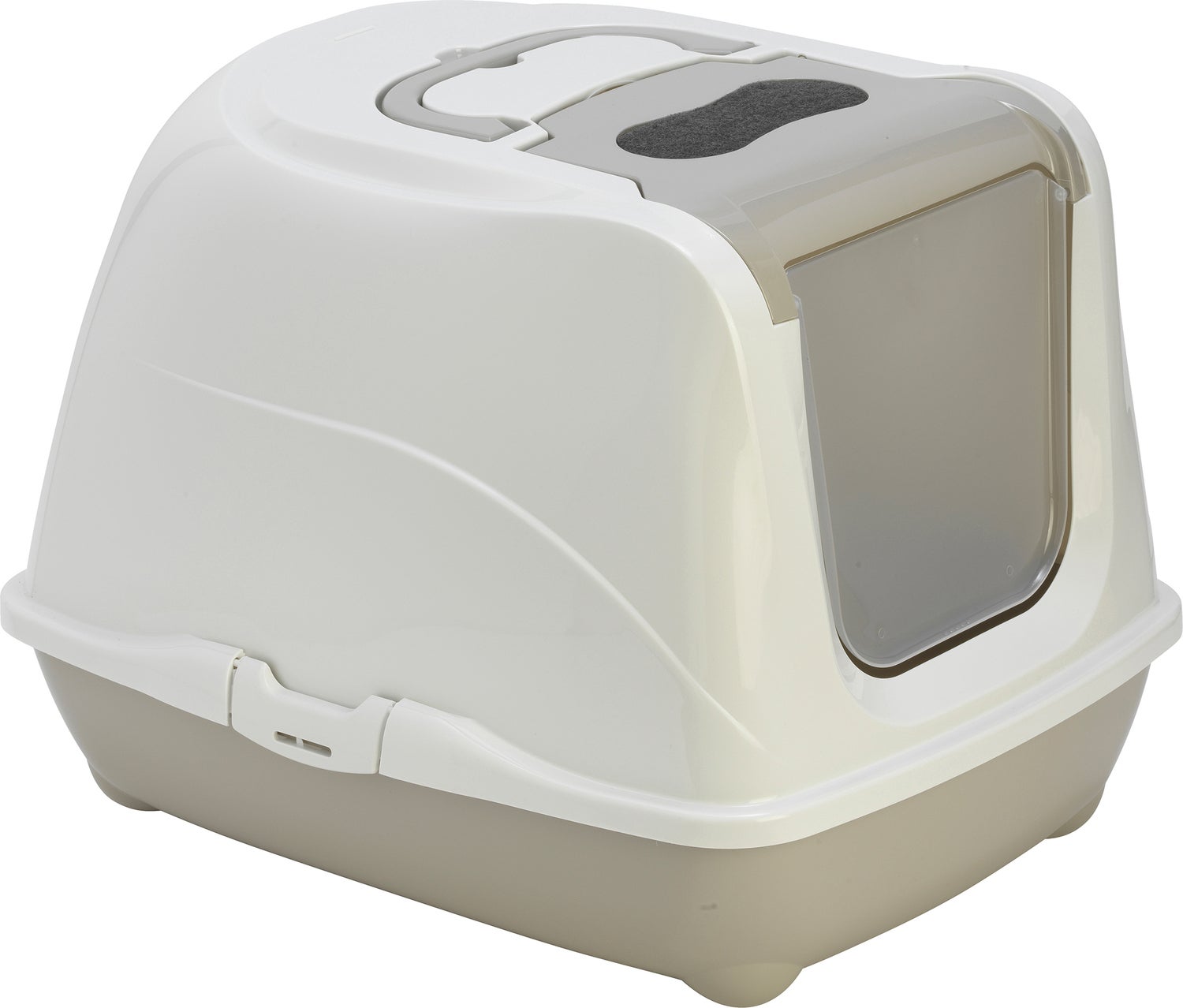Moderna kattenbak Flip Cat Jumbo grijs 43,9 x 57,6 x 41 cm