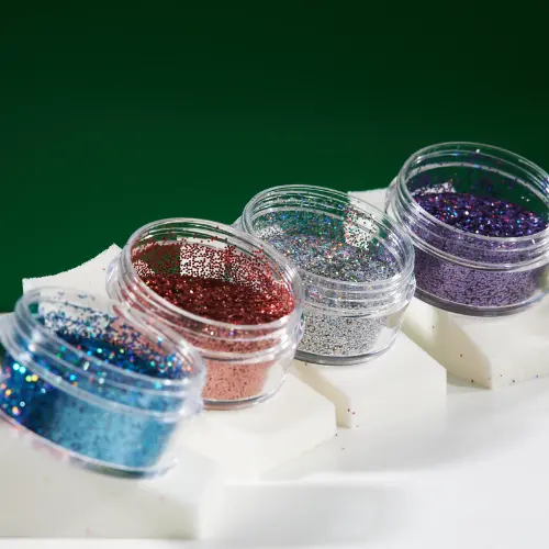 Moon Glitter Holographic Glitter Shakers Silver
