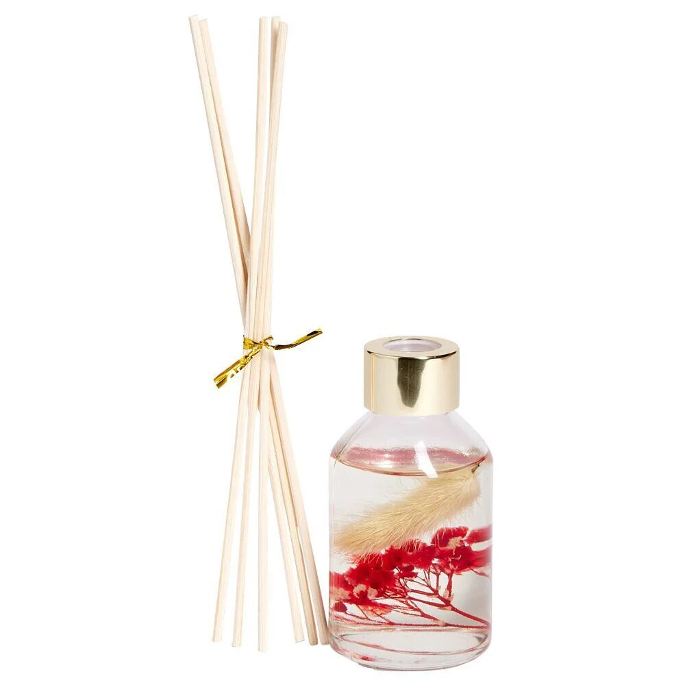 Diffuseur de parfum fleur séchée rose 100ml