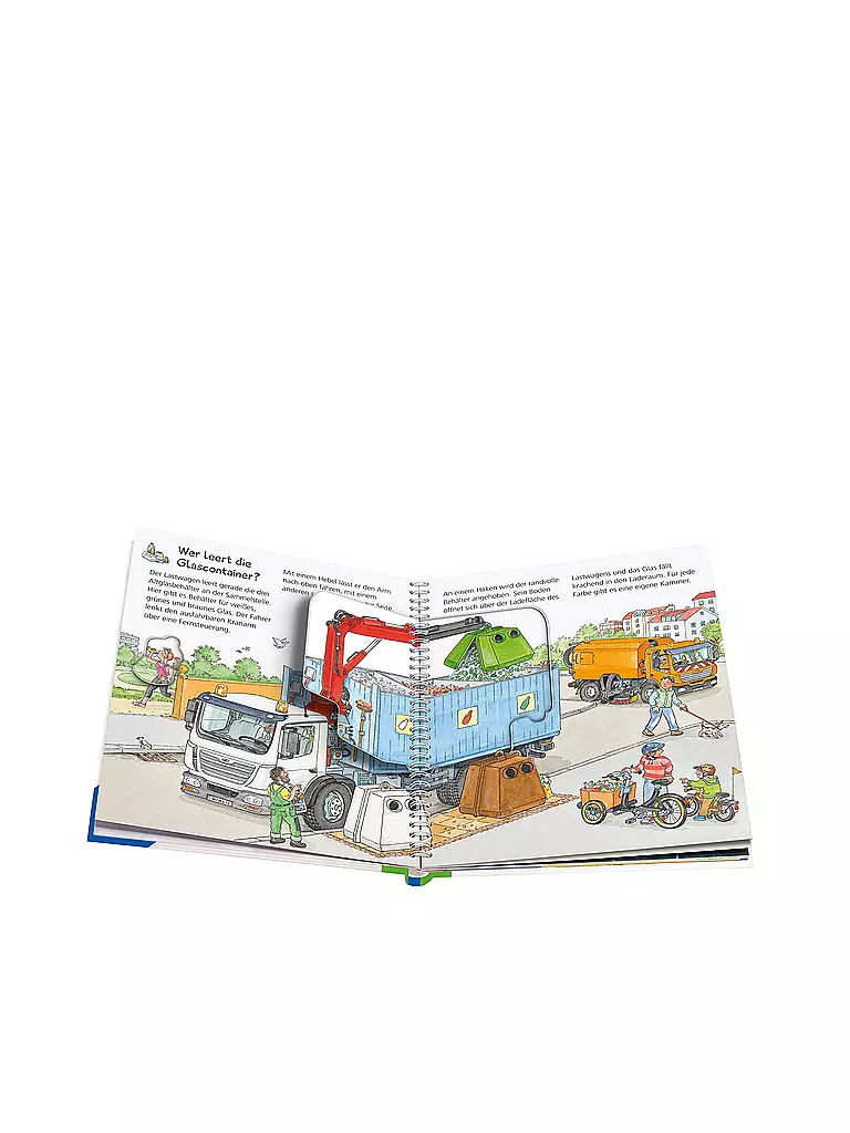 RAVENSBURGER Buch - Wieso Weshalb Warum Junior - Die Müllfahrzeuge keine Farbe