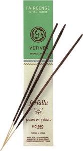 Farfalla Räucherstäbchen Vetiver/Tropical Forest, 10 Stück