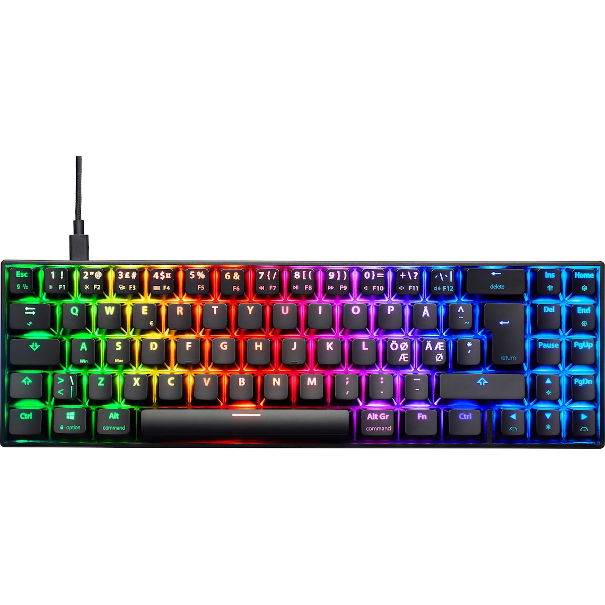 NOS C-650 Compact PRO RGB tastatur