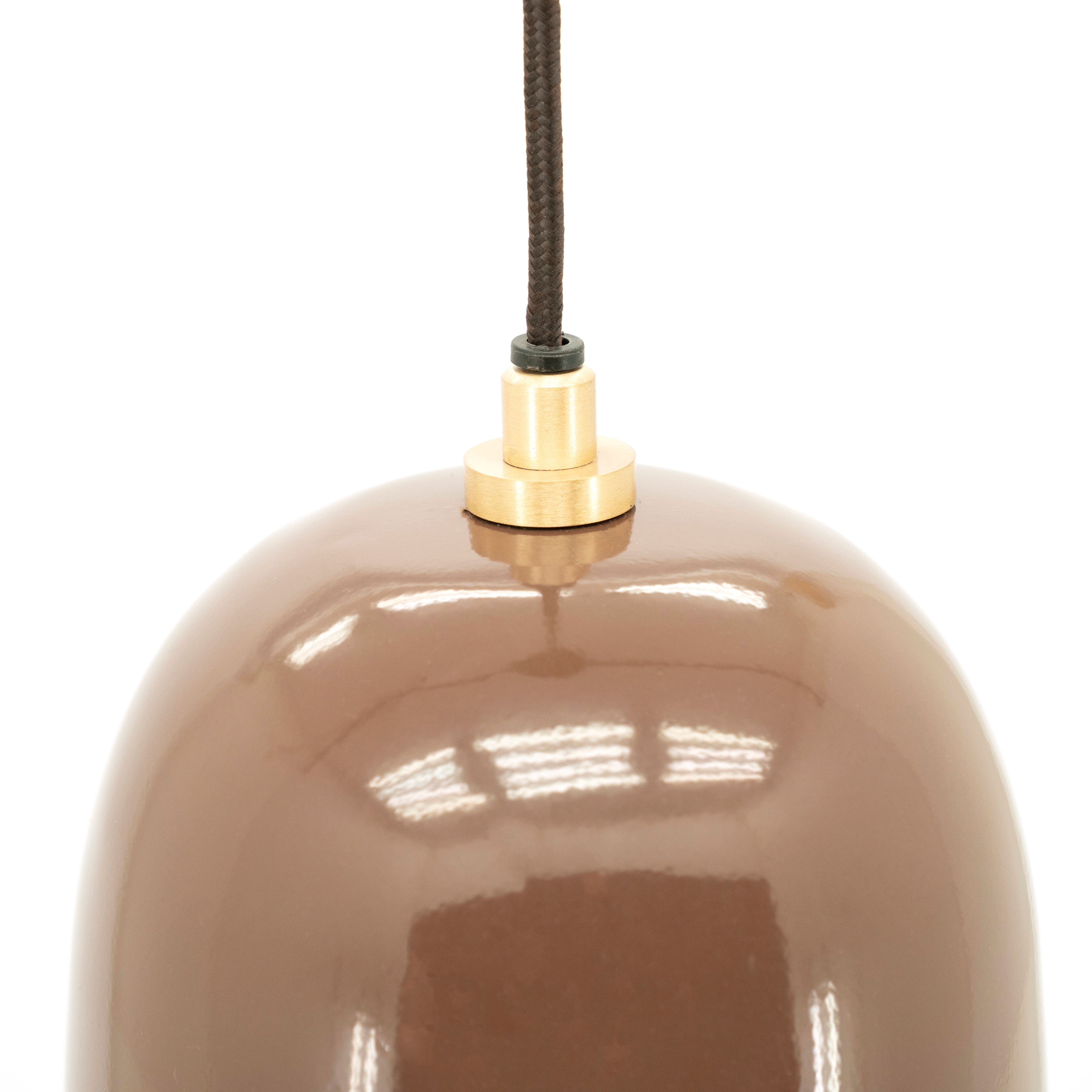 Hanglamp Bruin 250387 Bellure ⌀25  x H35 cm