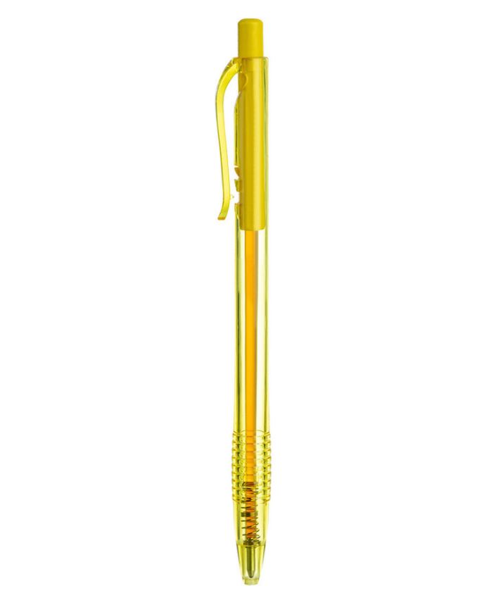 Esferográfica Clic Sensations Gel Amarelo