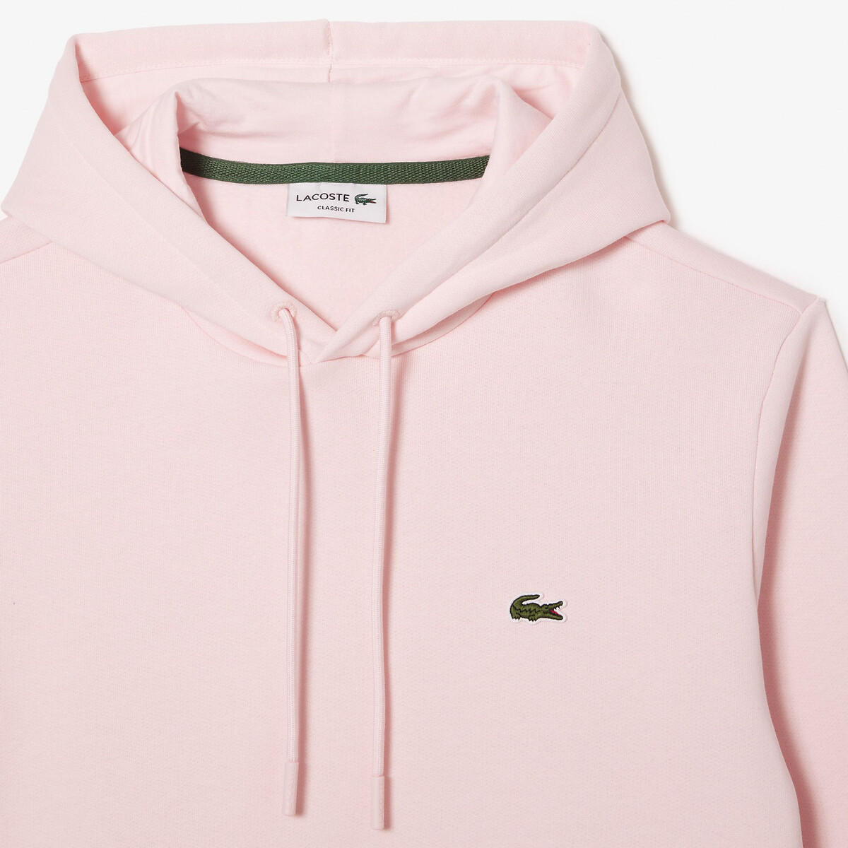 Moletom com capuz de algodão LACOSTE