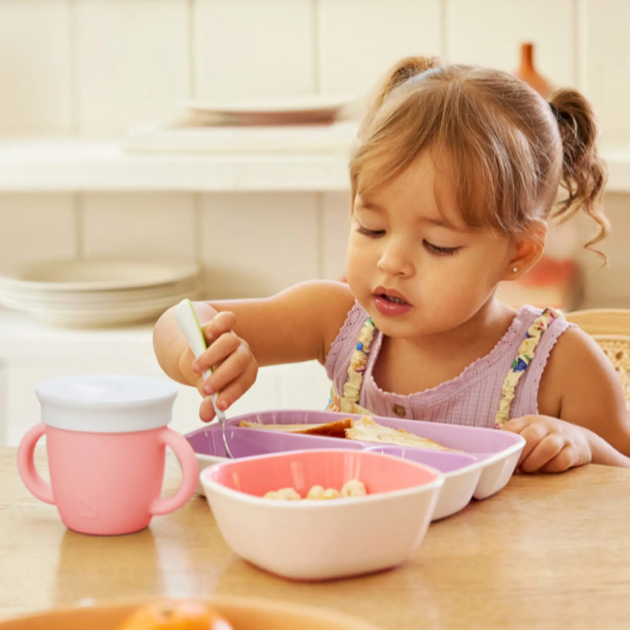 Munchkin Gobelet C’est Silicone!™ 6oz - Corail