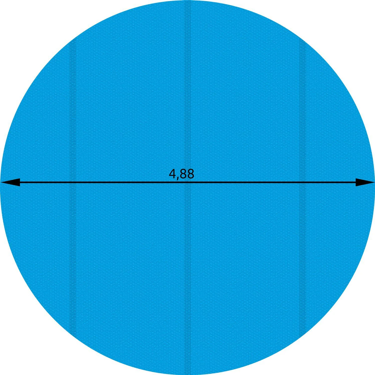 Bassengtrekk rundt - Ø 488 cm