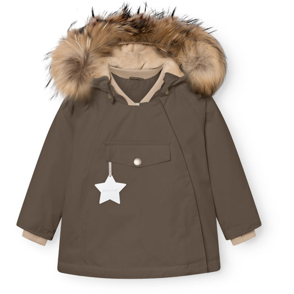 Køb Mini A ture Tarmac Green Matwang Fleece Lined Winter Jakke Fur. GRS