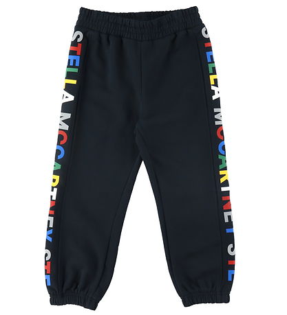 Stella McCartney Kids Jogginghosen - Schwarz m. Print