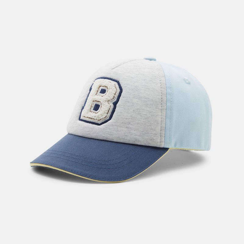 Casquette baseball bleu bébé garçon Gris ou noir