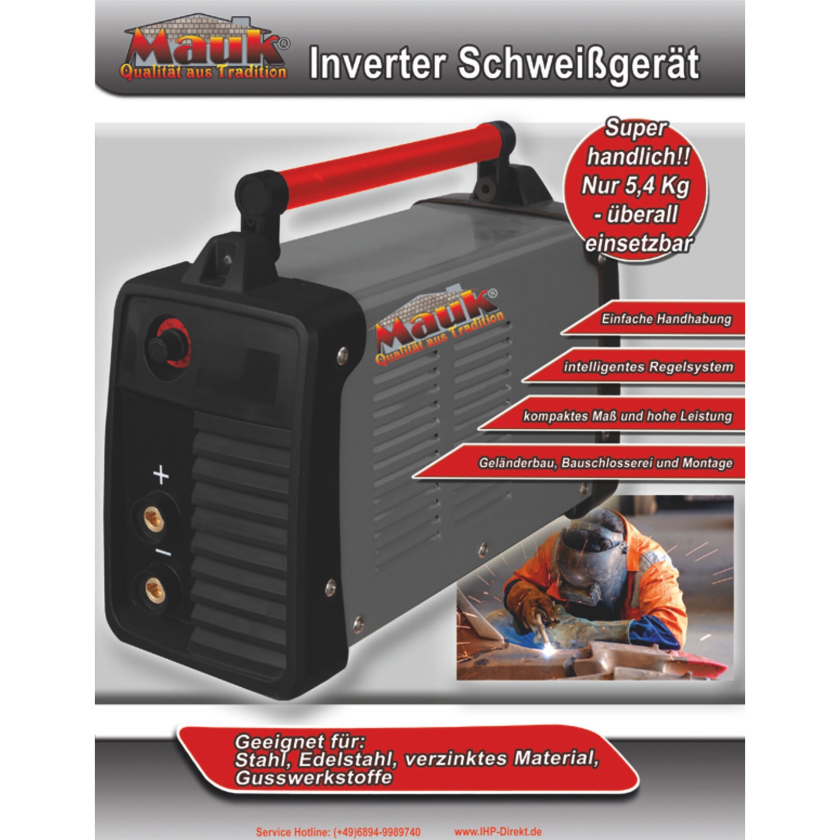 MAUK Inverter Schweißgerät Modell MIS 140L