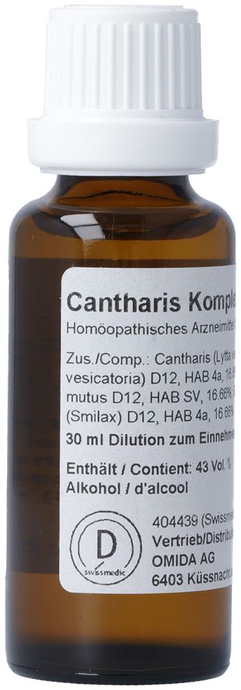 Omida Cantharis Komplex Dil 30 ml