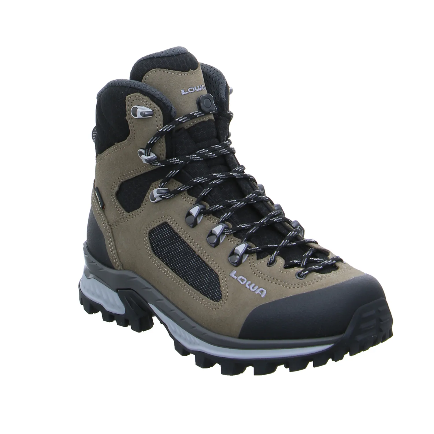 LOWA Trekkingschuhe Beige Leder