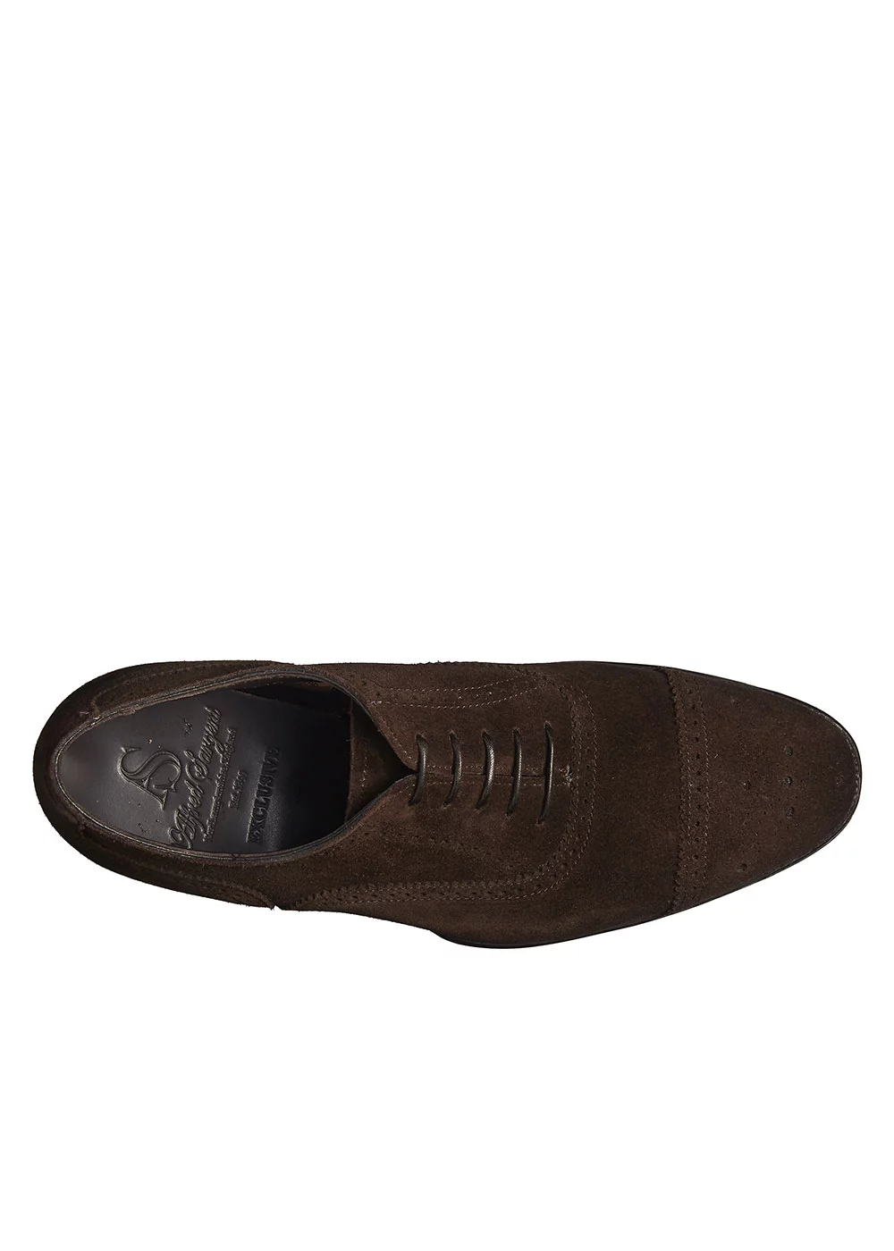 RICHELIEU HERRICK VEAU VELOURS MARRON FONCÉ