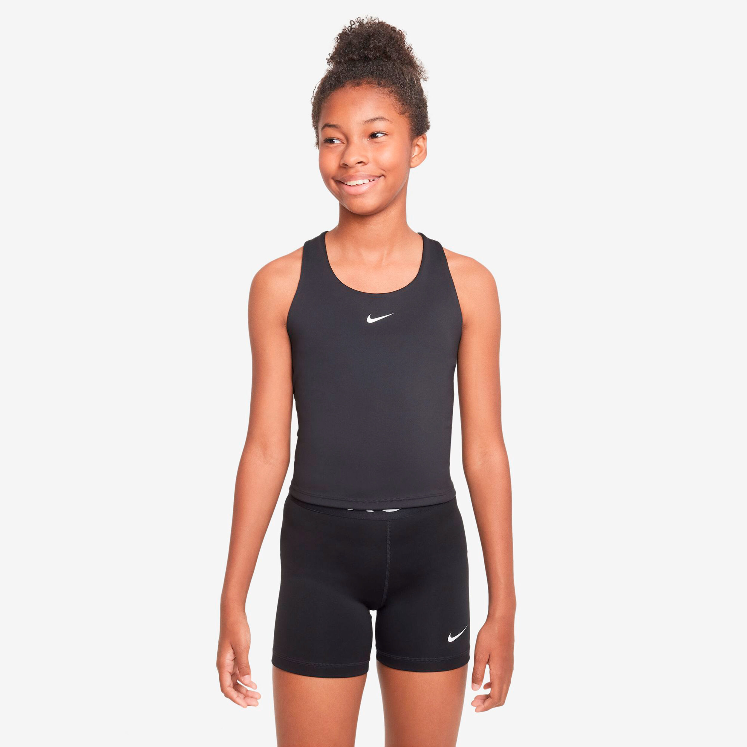 Nike Dri-Fit Swoosh Soutien-gorge Sport Filles - Noir