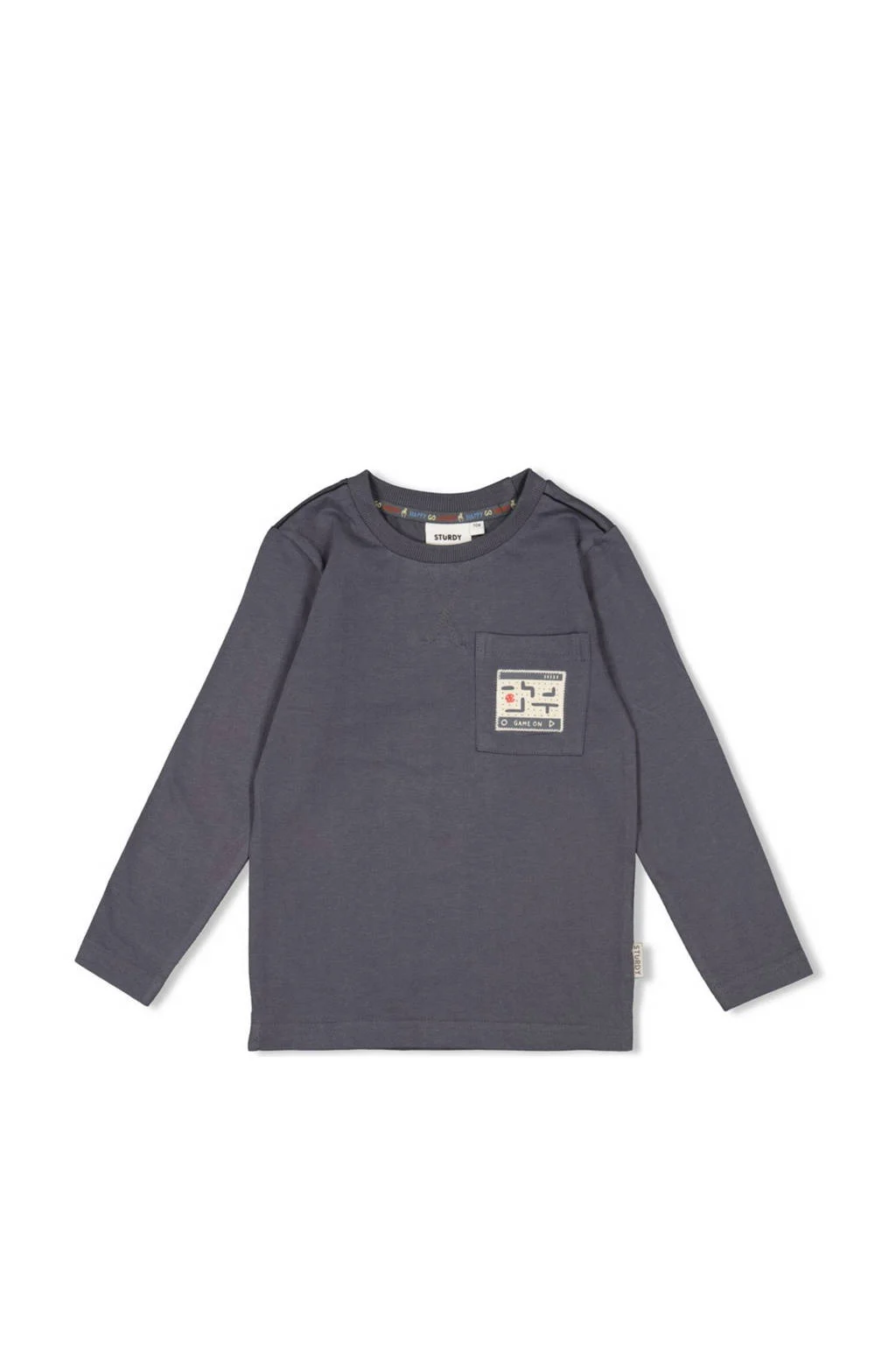 Sturdy longsleeve antraciet
