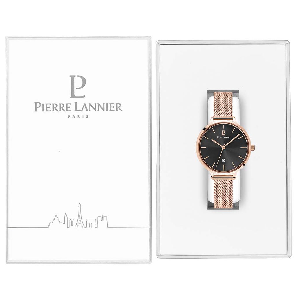 Montre Pierre Lannier Echo Noir