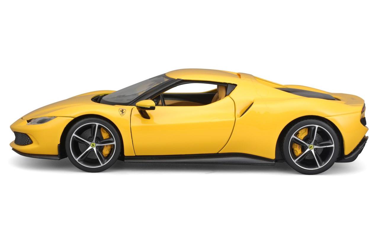 Ferrari R&P 296 GTB Gelb 1:18Sammlermodell im Massstab 1:18
