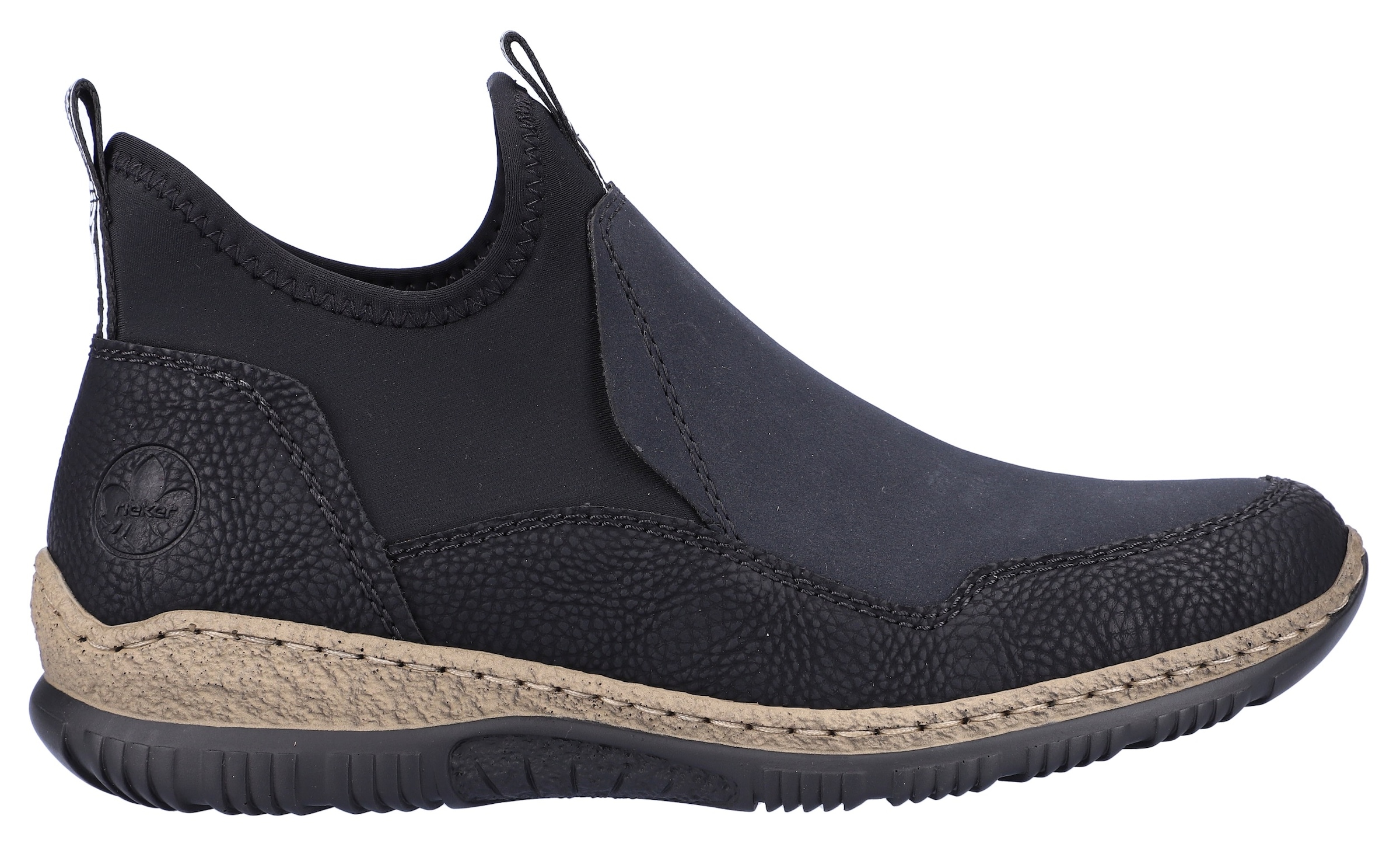 Rieker Schlupfboots  mit Logoschriftzug