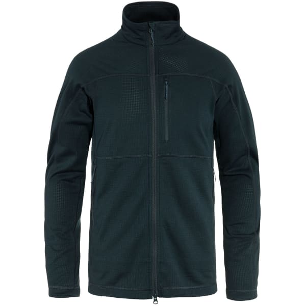 Veste polaire randonnée FJALLRAVEN ABISKO LITE FLEECE JACKET M DARK NAVY