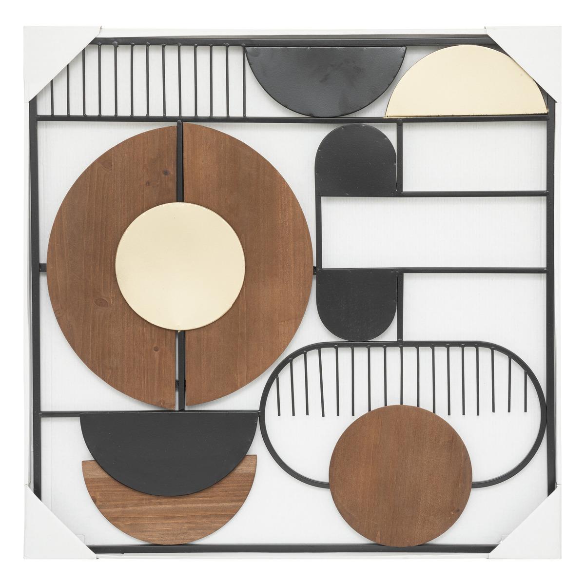 DECO MURALE METAL AENOR D.70X70CM