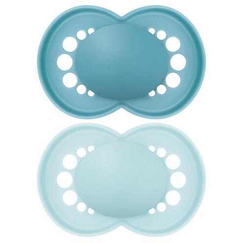 Lot de 2 sucettes Original dès 18 mois Planet Love - Coloris aléatoire - MAM