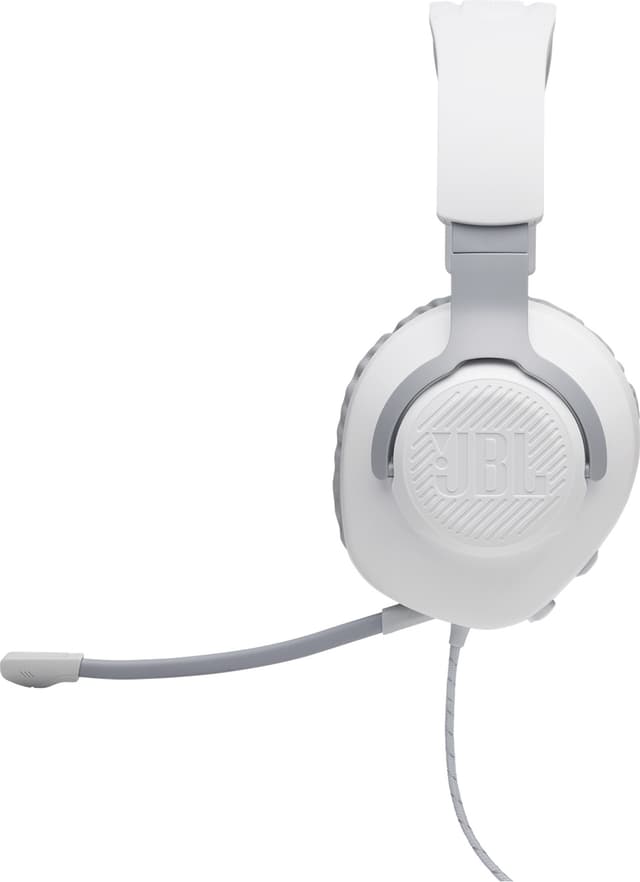 JBL Quantum 100 gaming headset (hvid)