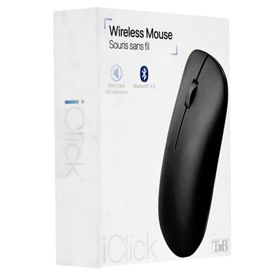 T'nB Dual Connect iClick - souris sans fil - gris