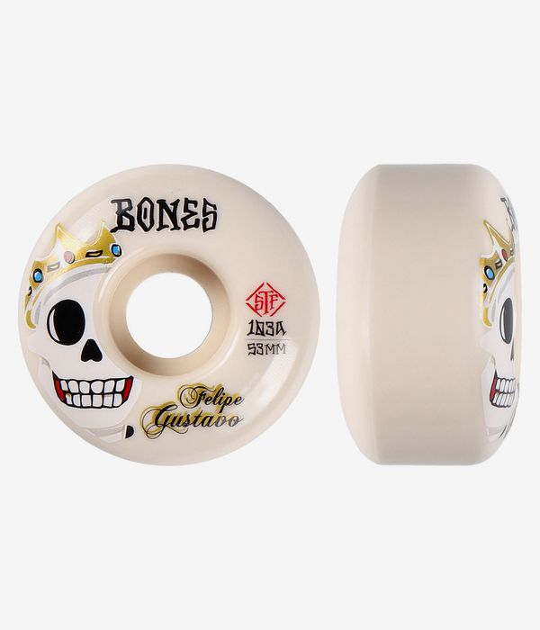 Bones STF Gustavo Notorious V1 Rollen (white) 53mm 103A 4er Pack