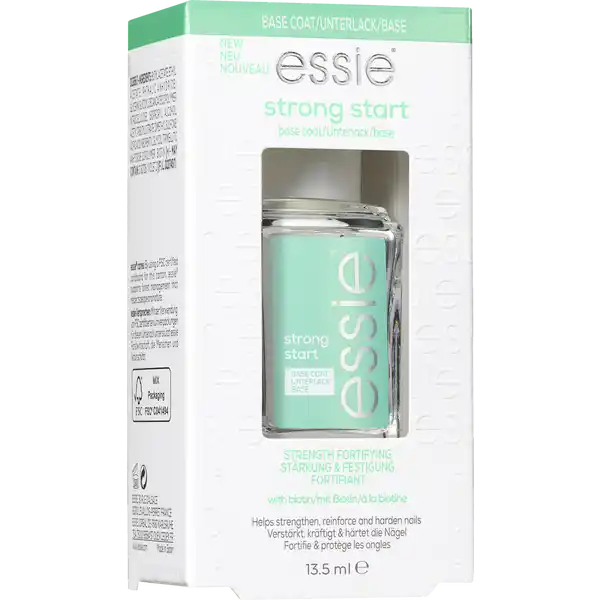 Nagellack Set strong start base coat, good to go top coat