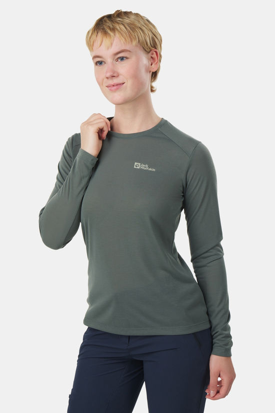 Jack Wolfskin Jack Wolfskin Vonnan LS T Shirt Dames
