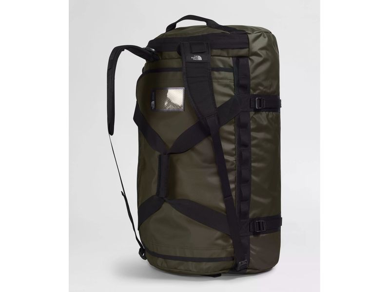 The North Face Duffle Bag Base Camp L 95 l, Taupe Grün/Schw Duffel-Tasche