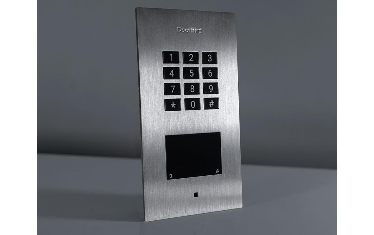 Zutrittskontrollsystem A1121 Unterputz PoE-fähig, Edelstahl<br>Smarte Multi-Technologie Zutrittskontrolle