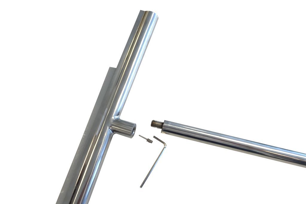 Best Design Luxe Design vloerwisser RVS 125cm   ophanging