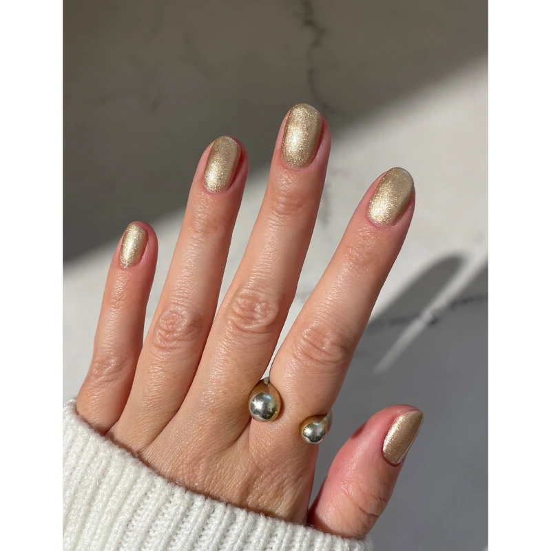 Le Mini Macaron Gel Polish 8,5 ml - Golden Elixir