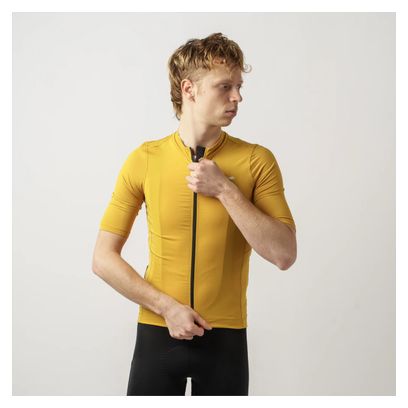 Maillot Manches Courtes GripGrab Essential Jaune