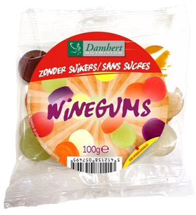 Damhert Winegums Zonder Suiker 100GR
