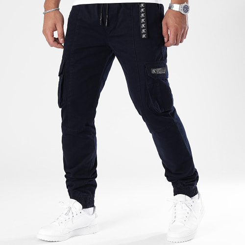 Pantalon Cargo Regular 1167 Bleu Marine