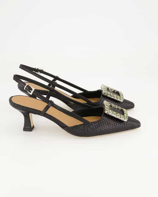 Konstantin Starke Stefi Slingpumps in Schwarz