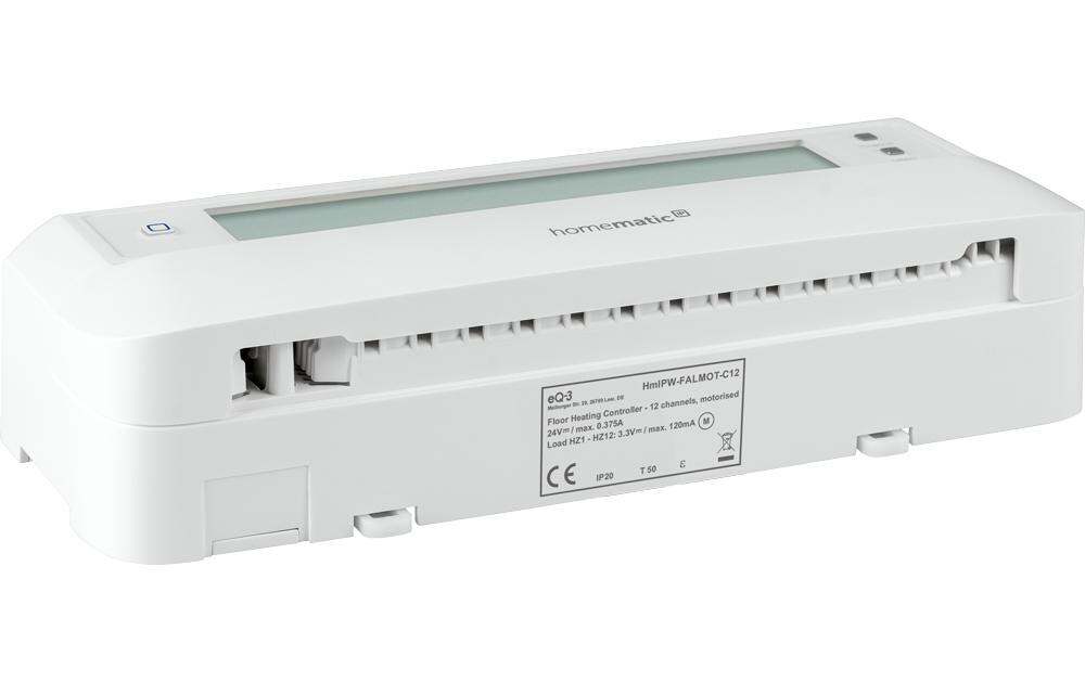 Smart Home Wired Fussbodenheizungscontroller motorisch<br>Intelligente, motorische Fussbodenheizungssteuerung mit 12 Kanälen