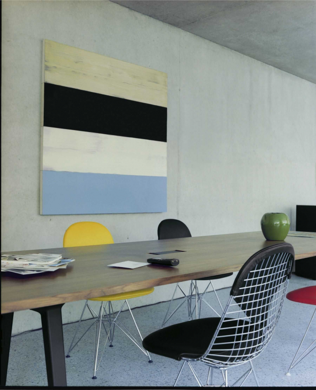 Vitra Eames Wire Chair DKX stoel verchroomd