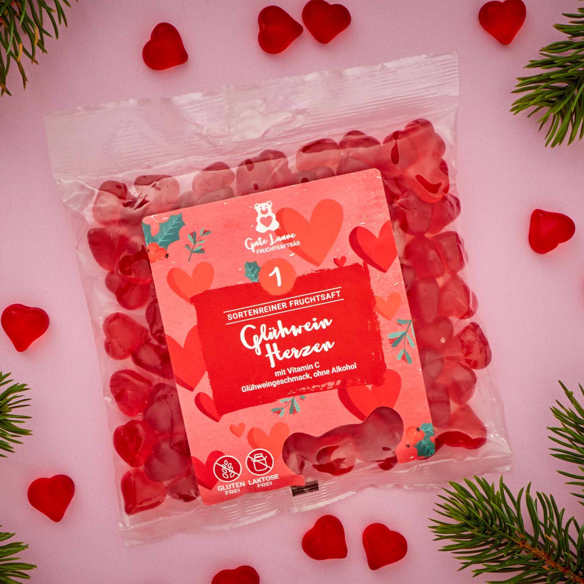 naschlabor Fruchtgummi Glühweinherzen