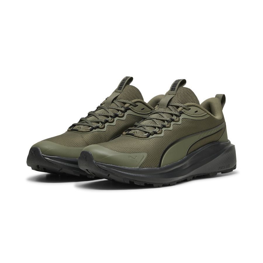 PUMA Skyrocket Lite Trail Chaussures de Running - Vert/Noir